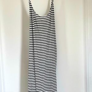 JCrew classic stripe dress - size L - New with tags